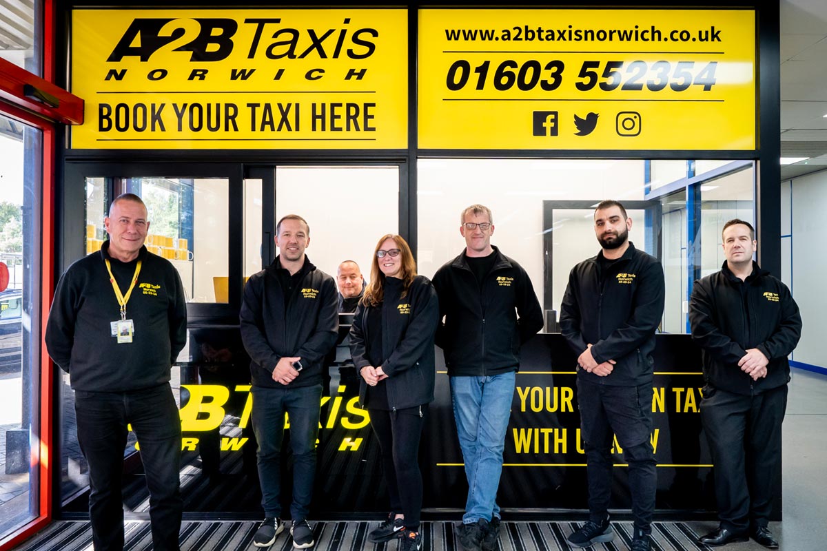 The A2B Taxis team